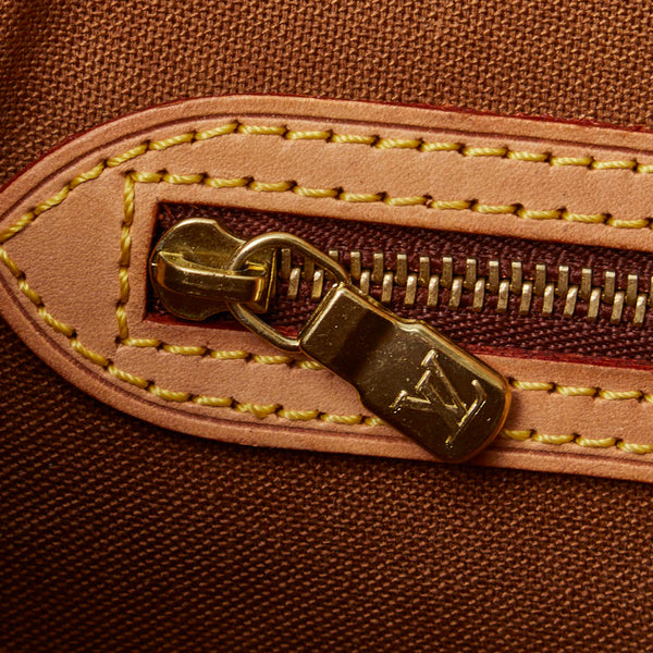 ルイ ヴィトン モノグラム ソローニュ 斜め掛け ショルダーバッグ M42250 ブラウン PVC レザー レディース LOUIS VUITTON 【中古】