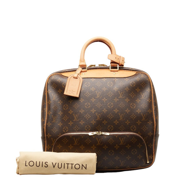 ルイ ヴィトン モノグラム エヴァジオン ボストンバッグ トラベルバッグ M41443 ブラウン PVC レザー レディース LOUIS VUITTON 【中古】