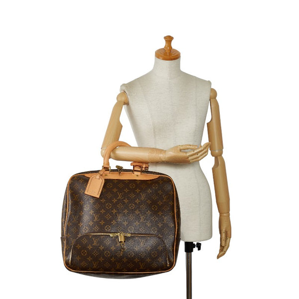 ルイ ヴィトン モノグラム エヴァジオン ボストンバッグ トラベルバッグ M41443 ブラウン PVC レザー レディース LOUIS VUITTON 【中古】