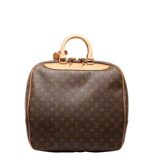ルイ ヴィトン モノグラム エヴァジオン ボストンバッグ トラベルバッグ M41443 ブラウン PVC レザー レディース LOUIS VUITTON 【中古】