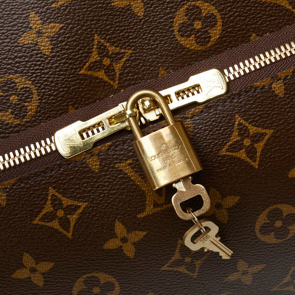 ルイ ヴィトン モノグラム エヴァジオン ボストンバッグ トラベルバッグ M41443 ブラウン PVC レザー レディース LOUIS VUITTON 【中古】