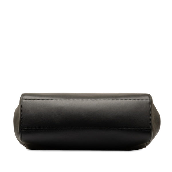 グッチ バンブー ハンドバッグ ショルダーバッグ 2WAY 453766 ブラック レザー レディース GUCCI 【中古】