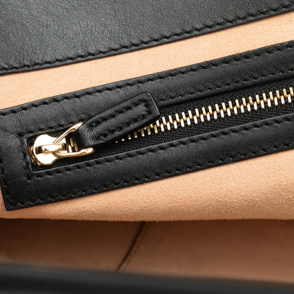 グッチ バンブー ハンドバッグ ショルダーバッグ 2WAY 453766 ブラック レザー レディース GUCCI 【中古】