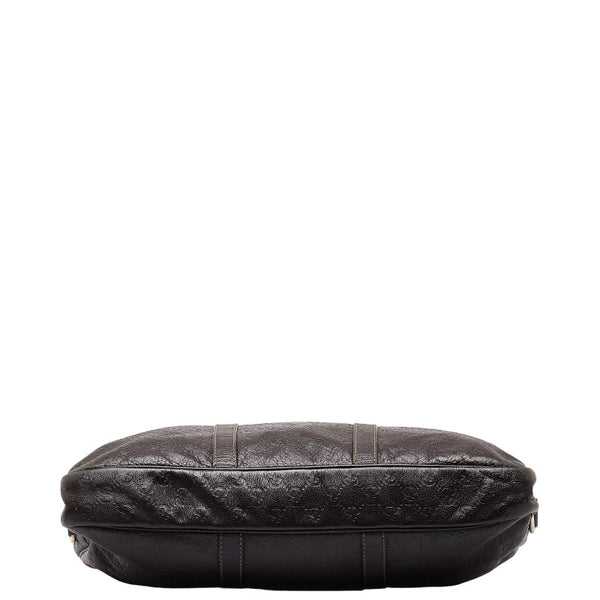 グッチ グッチシマ ビジネスバッグ 201480 ブラウン レザー メンズ GUCCI 【中古】