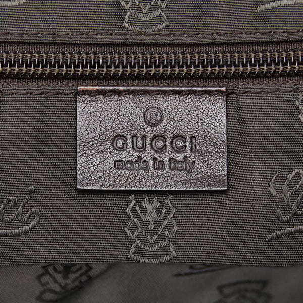 グッチ グッチシマ ビジネスバッグ 201480 ブラウン レザー メンズ GUCCI 【中古】
