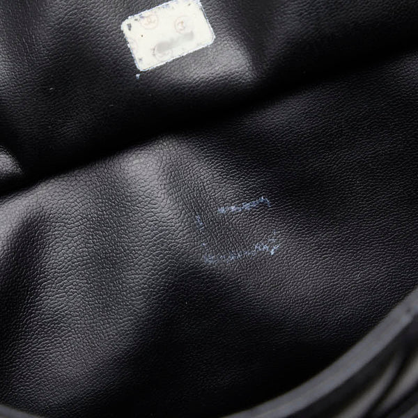 シャネル ココマーク チェーントートバッグ ブラック ゴールド ラムスキン レディース CHANEL 【中古】