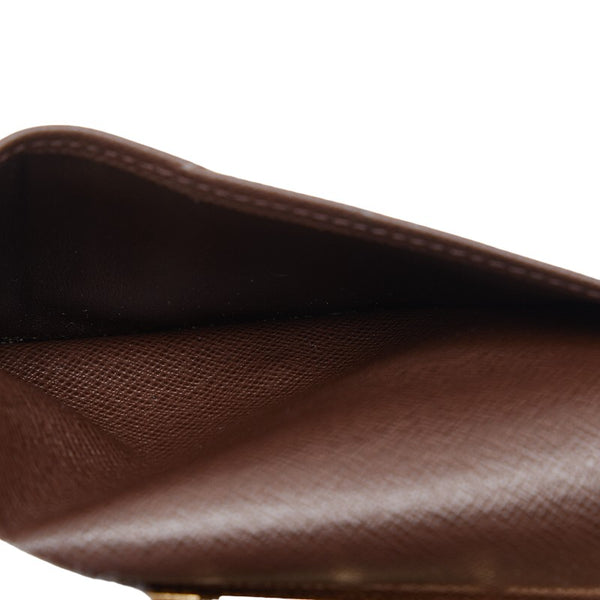 ルイ ヴィトン ダミエ アジェンダPM 手帳カバー システム手帳 R20700 ブラウン PVC レザー レディース LOUIS VUITTON 【中古】