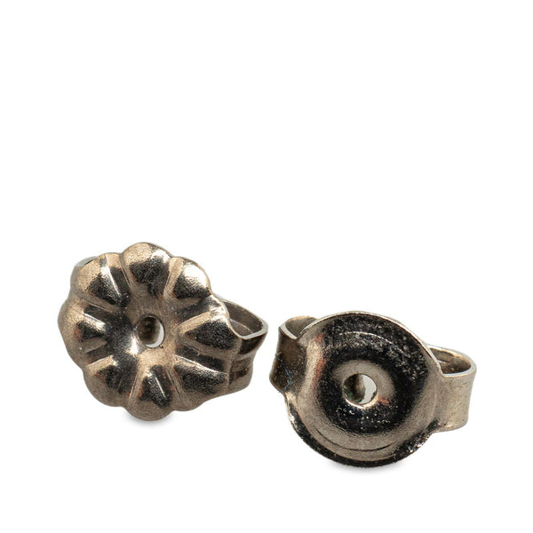 シャネル ココマーク ピアス シルバー ゴールド メタル レディース CHANEL 【中古】