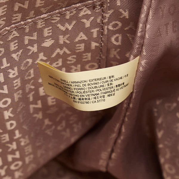 ケイトスペード ハンドバッグ ショルダーバッグ 2WAY ベージュ ゴールド レザー レディース Kate Spade 【中古】