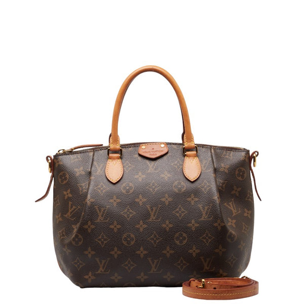 ルイ ヴィトン モノグラム テュレンPM ハンドバッグ ショルダーバッグ 2WAY M48813 ブラウン PVC レザー レディース LOUIS VUITTON 【中古】
