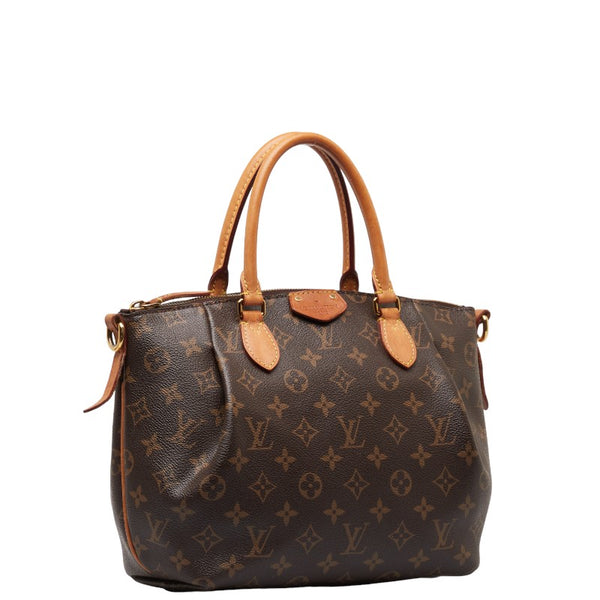 ルイ ヴィトン モノグラム テュレンPM ハンドバッグ ショルダーバッグ 2WAY M48813 ブラウン PVC レザー レディース LOUIS VUITTON 【中古】