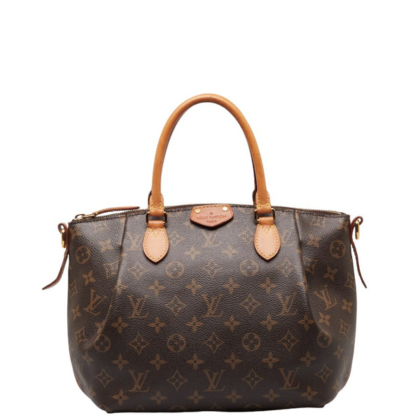 ルイ ヴィトン モノグラム テュレンPM ハンドバッグ ショルダーバッグ 2WAY M48813 ブラウン PVC レザー レディース LOUIS VUITTON 【中古】