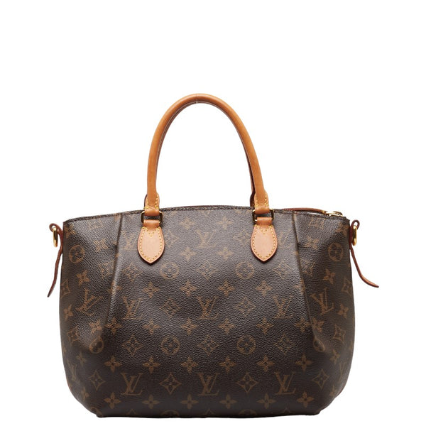 ルイ ヴィトン モノグラム テュレンPM ハンドバッグ ショルダーバッグ 2WAY M48813 ブラウン PVC レザー レディース LOUIS VUITTON 【中古】