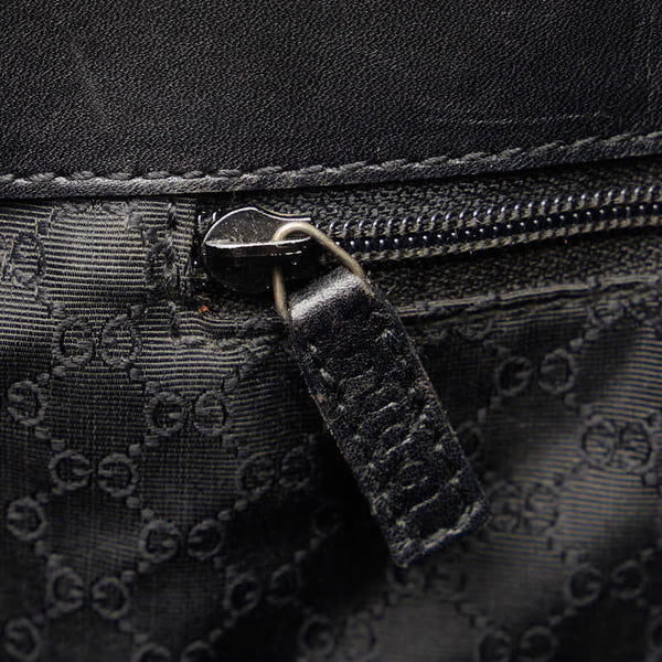 グッチ シェリー ショルダーバッグ トートバッグ 73983 ブラック マルチカラー レザー レディース GUCCI 【中古】