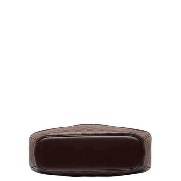 ルイ ヴィトン ダミエ サリア オリゾンタル ハンドバッグ N51282 ブラウン PVC レザー レディース LOUIS VUITTON 【中古】