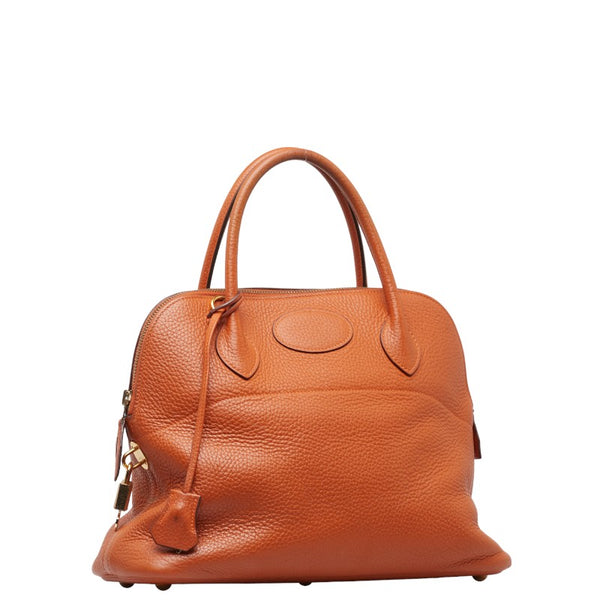 エルメス ポリード31 ハンドバッグ ショルダーバッグ 2WAY オレンジ トリヨンクレマンス レディース HERMES 【中古】