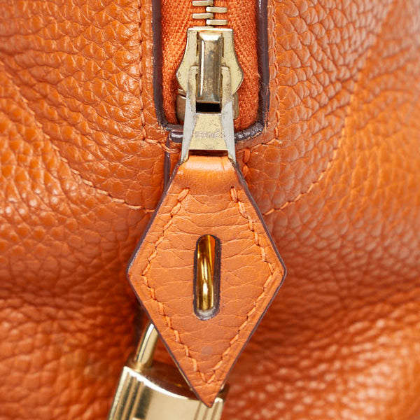 エルメス ポリード31 ハンドバッグ ショルダーバッグ 2WAY オレンジ トリヨンクレマンス レディース HERMES 【中古】