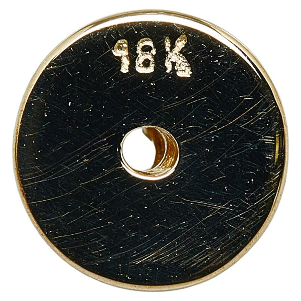 K18YG イエローゴールド パール8～8.3mm ダイヤ ピアス レディース 【中古】