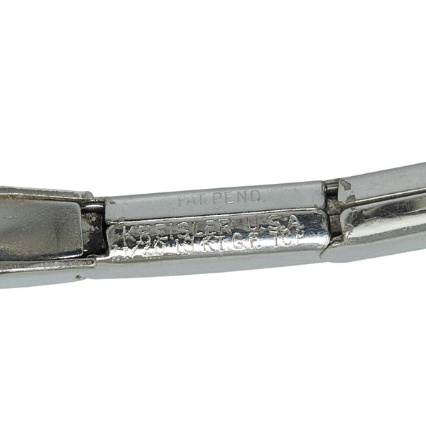 オメガ 腕時計 手巻き シルバー文字盤 K14WG ホワイトゴールド レディース OMEGA 【中古】