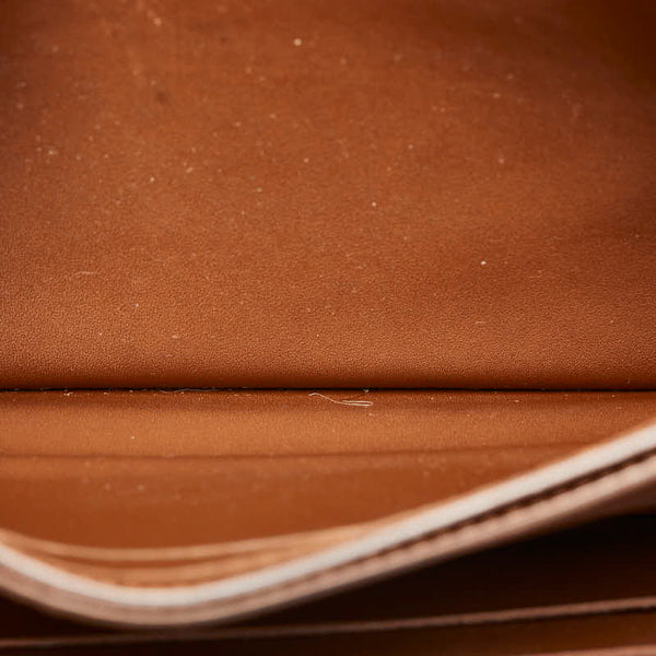 ルイ ヴィトン ダミエ ポルトフォイユ アスコット 長財布 N63171 エベヌ ブラウン PVC レディース LOUIS VUITTON 【中古】