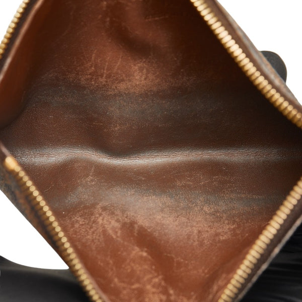 ルイ ヴィトン ダミエ ポルトフォイユ アスコット 長財布 N63171 エベヌ ブラウン PVC レディース LOUIS VUITTON 【中古】