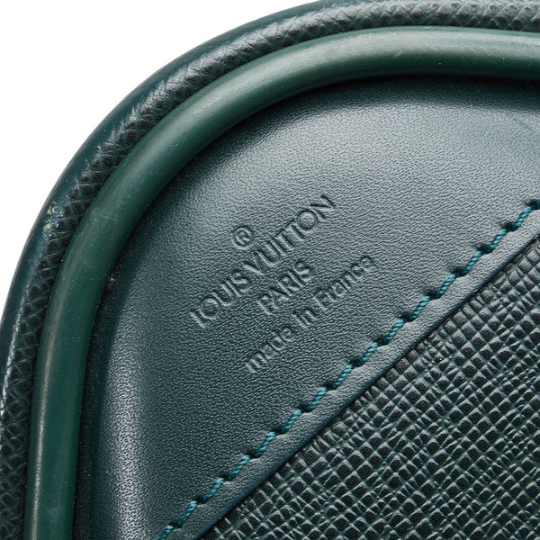 ルイ ヴィトン タイガ サテライト53 キャリーバッグ スーツケース M30094 エピセア グリーン レザー メンズ LOUIS VUITTON 【中古】