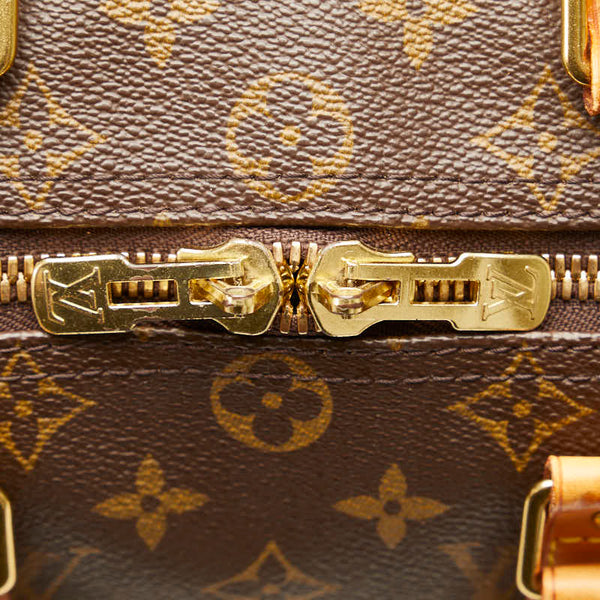 ルイ ヴィトン モノグラム キ－ポル 45 ボストンバッグ トラベルバッグ  M41428 ブラウン PVC レザー レディース LOUIS VUITTON 【中古】