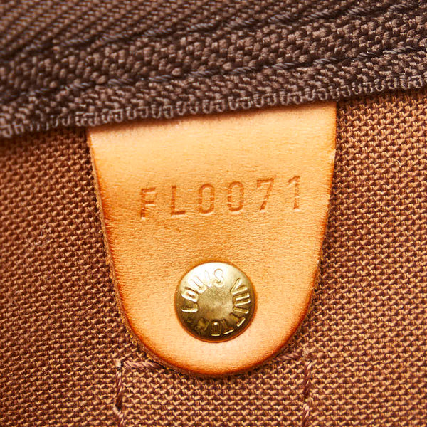 ルイ ヴィトン モノグラム キ－ポル 45 ボストンバッグ トラベルバッグ  M41428 ブラウン PVC レザー レディース LOUIS VUITTON 【中古】