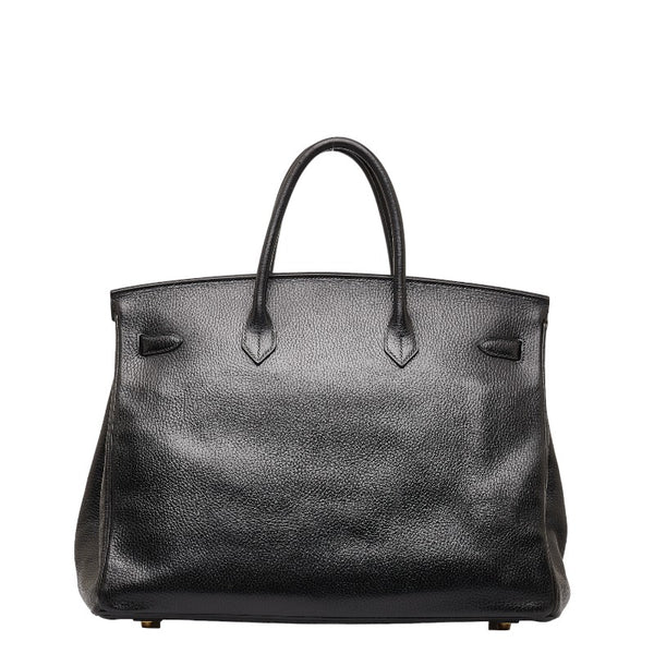 エルメス バーキン 40 ハンドバッグ ブラック アルデンヌ レディース HERMES 【中古】