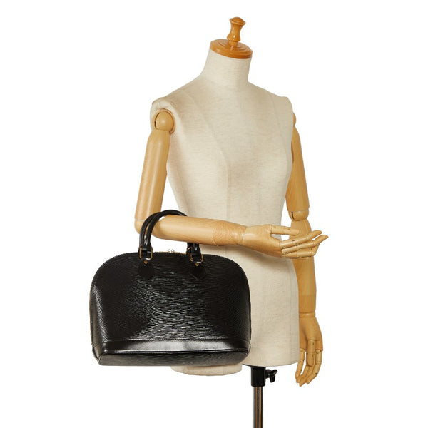 ルイ ヴィトン エピ アルマ ハンドバッグ M52142 ノワール ブラック レザー レディース LOUIS VUITTON 【中古】
