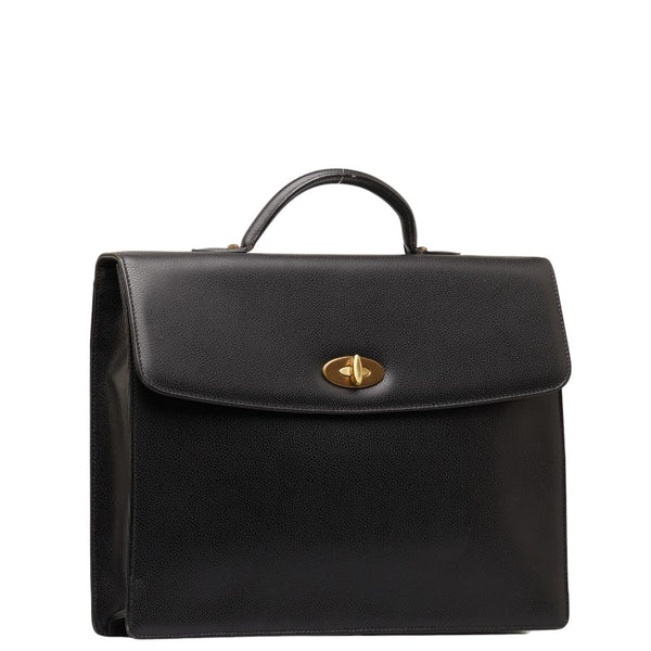 コーチ オールドコーチ ハンドバッグ ショルダーバッグ 2WAY 4420 ブラック レザー レディース COACH 【中古】