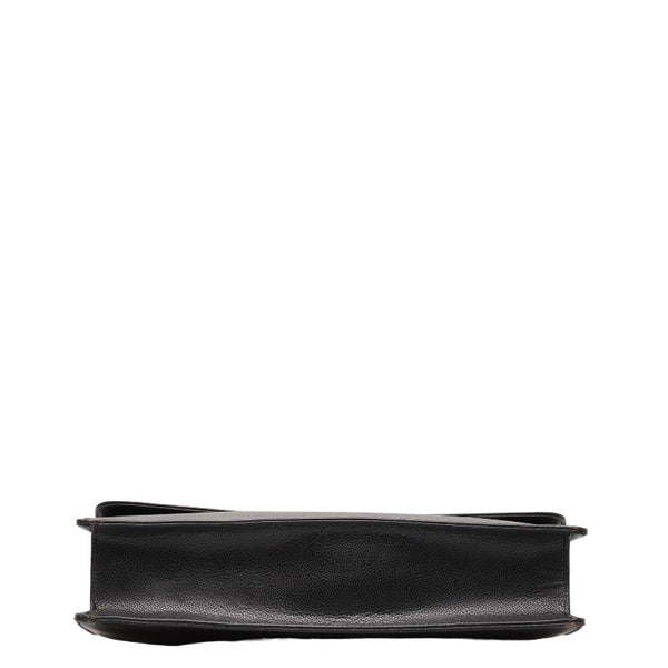 コーチ オールドコーチ ハンドバッグ ショルダーバッグ 2WAY 4420 ブラック レザー レディース COACH 【中古】