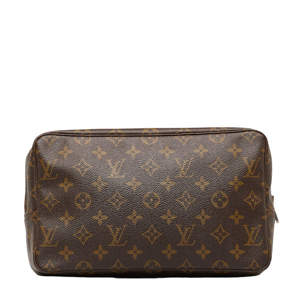 ルイ ヴィトン モノグラム トゥルーストワレット27 セカンドバッグ クラッチバッグ M47522 ブラウン PVC レディース LOUIS VUITTON 【中古】