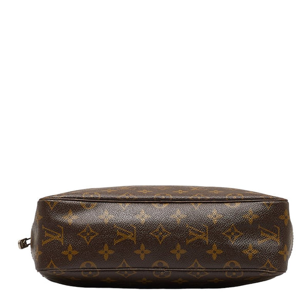 ルイ ヴィトン モノグラム トゥルーストワレット27 セカンドバッグ クラッチバッグ M47522 ブラウン PVC レディース LOUIS VUITTON 【中古】