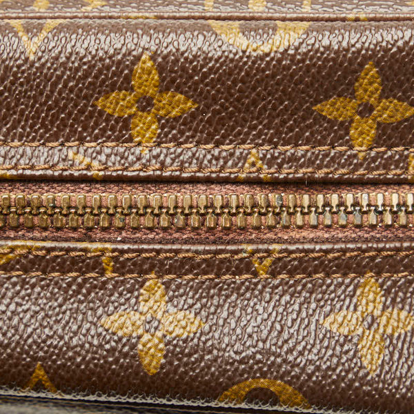 ルイ ヴィトン モノグラム トゥルーストワレット27 セカンドバッグ クラッチバッグ M47522 ブラウン PVC レディース LOUIS VUITTON 【中古】