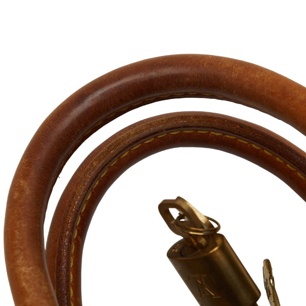 ルイ ヴィトン モノグラム トゥルーヴィル ハンドバッグ M42228 ブラウン PVC レザー レディース LOUIS VUITTON 【中古】