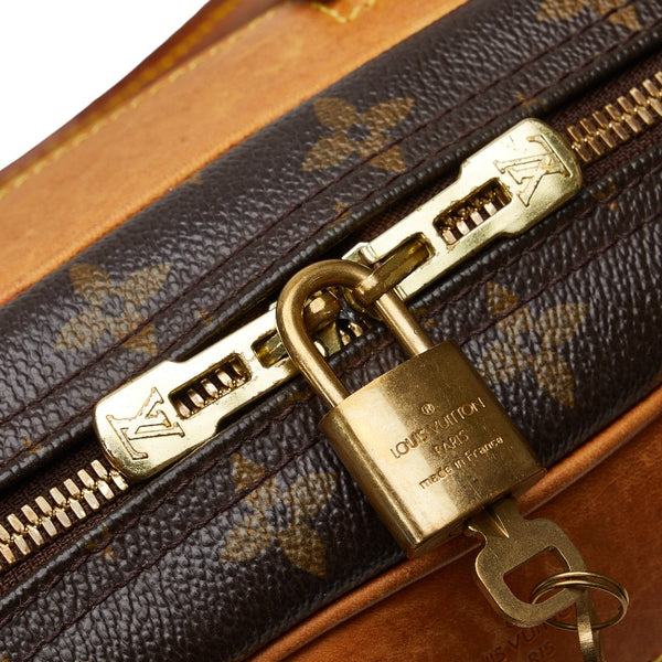 ルイ ヴィトン モノグラム トゥルーヴィル ハンドバッグ M42228 ブラウン PVC レザー レディース LOUIS VUITTON 【中古】