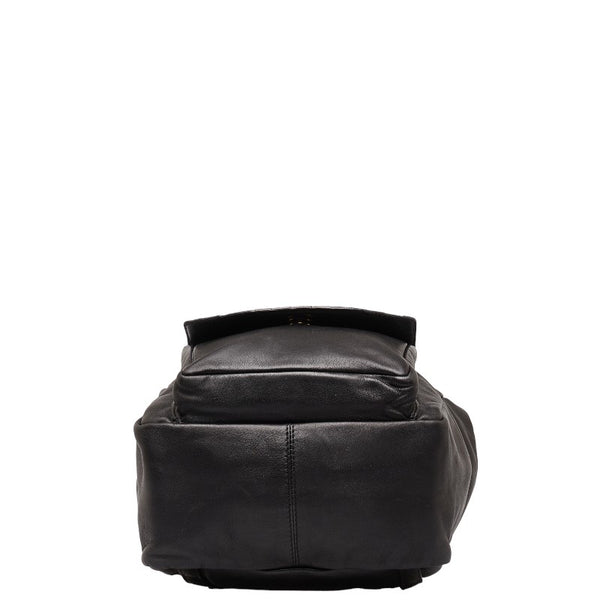 ボッテガヴェネタ イントレチャート リュック バックパック ブラック レザー レディース BOTTEGAVENETA 【中古】