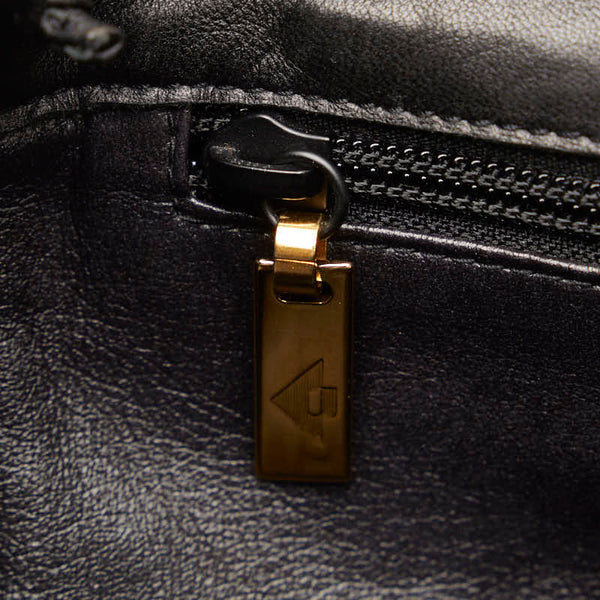 ボッテガヴェネタ イントレチャート リュック バックパック ブラック レザー レディース BOTTEGAVENETA 【中古】