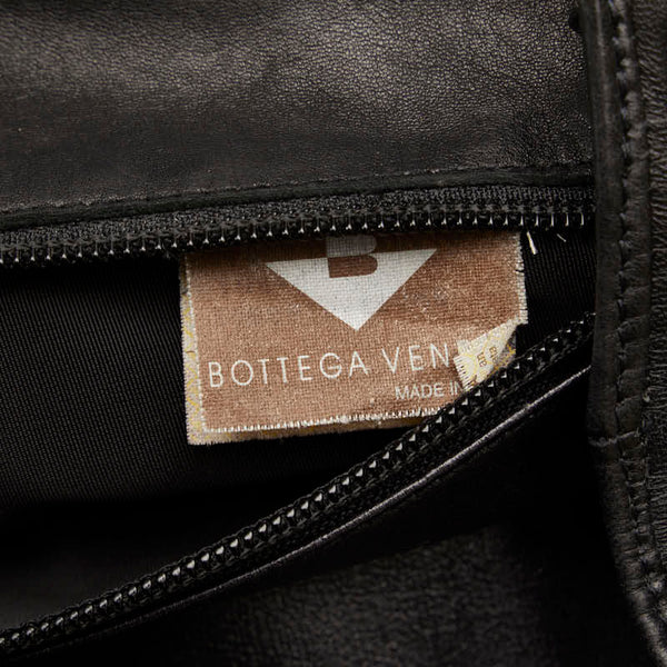 ボッテガヴェネタ イントレチャート リュック バックパック ブラック レザー レディース BOTTEGAVENETA 【中古】