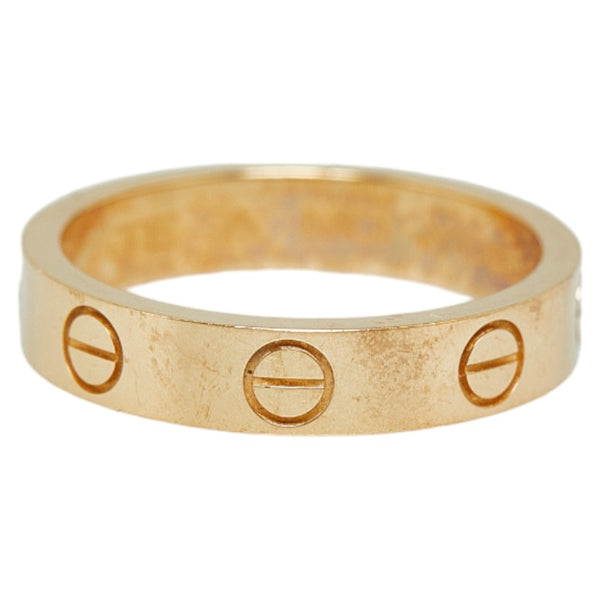 カルティエ ミニラブリング #49 リング 指輪 750 レディース CARTIER 【中古】