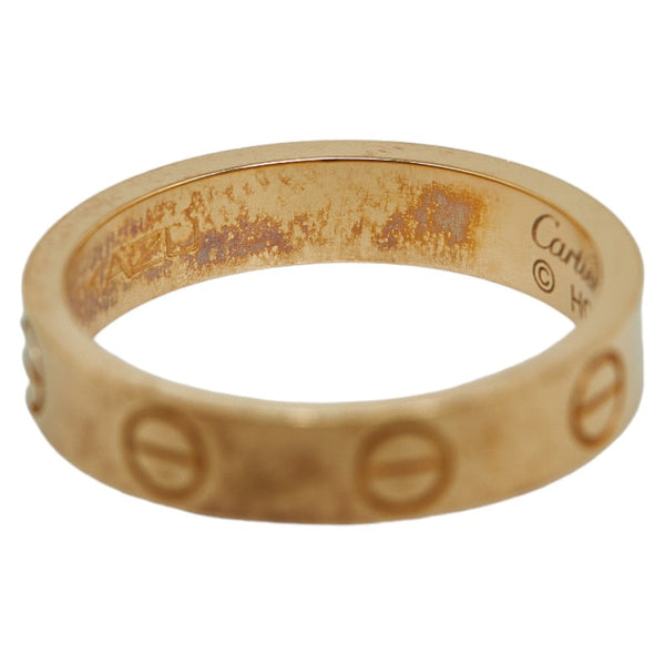 カルティエ ミニラブリング #49 リング 指輪 750 レディース CARTIER 【中古】