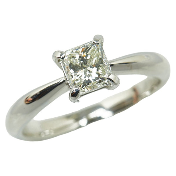 Pt900 プラチナ ダイヤ1.038ct リング 指輪 レディース 13.5号 【中古】