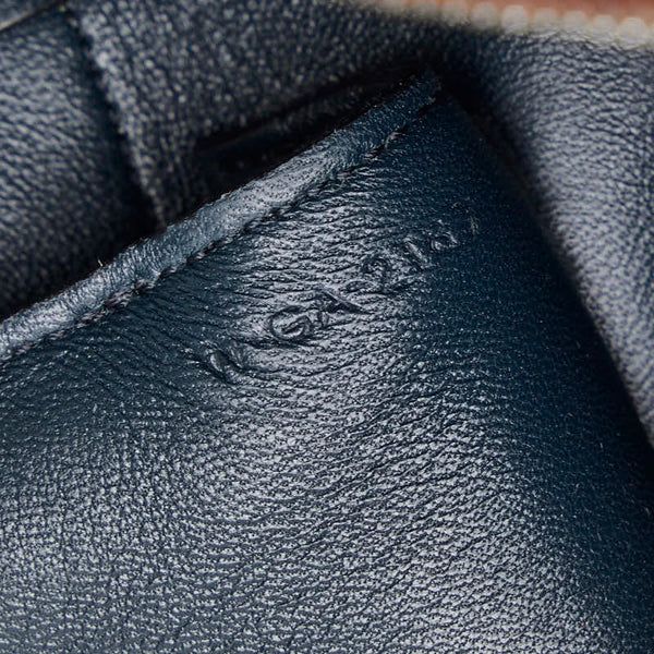 セリーヌ ベルトバック ハンドバッグ ワインレッド ブラック レザー レディース CELINE 【中古】