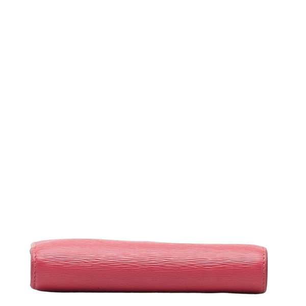 プラダ サフィアーノ 二つ折り財布 1ML225 ピンク レザー レディース PRADA 【中古】