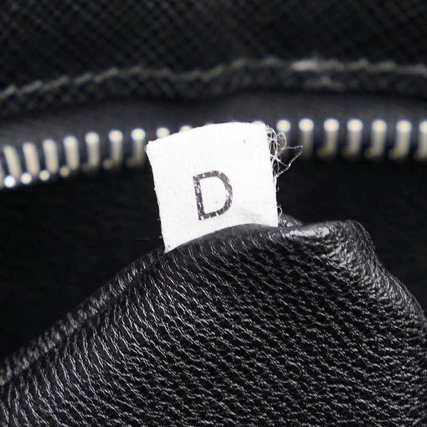 プラダ サフィアーノ クラッチバッグ セカンドバッグ ブラック レザー メンズ PRADA 【中古】