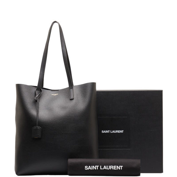 サンローラン ノース サウス トートバッグ 600306 ブラック レザー レディース SAINT LAURENT 【中古】