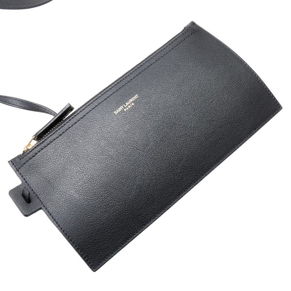 サンローラン ノース サウス トートバッグ 600306 ブラック レザー レディース SAINT LAURENT 【中古】