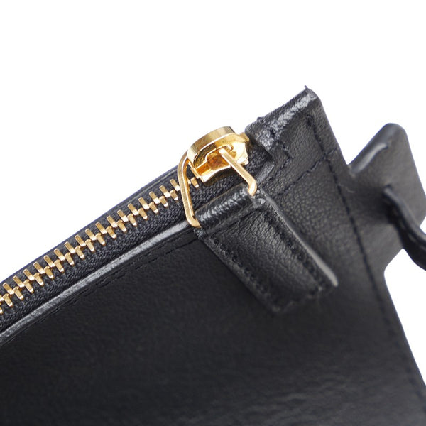 サンローラン ノース サウス トートバッグ 600306 ブラック レザー レディース SAINT LAURENT 【中古】