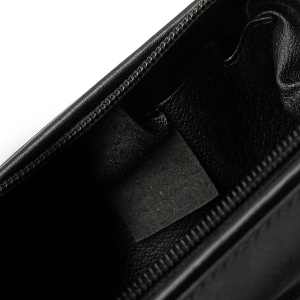 セリーヌ Cマカダム ポーチ アクセサリーポーチ ブラック ナイロン レディース CELINE 【中古】